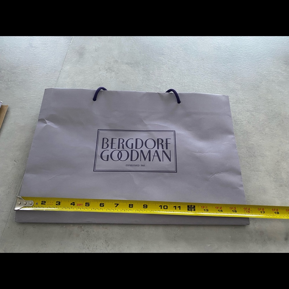Bergdorf Goodman shopping bag